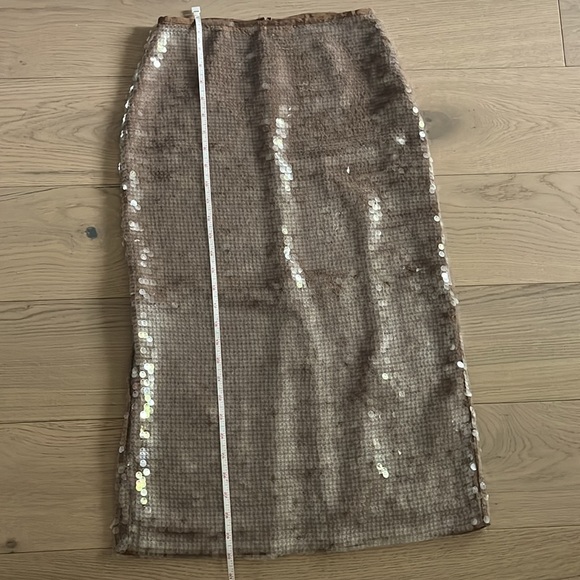 NWT Madewell 00 sequin midi skirt - Picture 7 of 8
